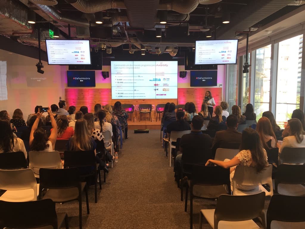 From the back of the room