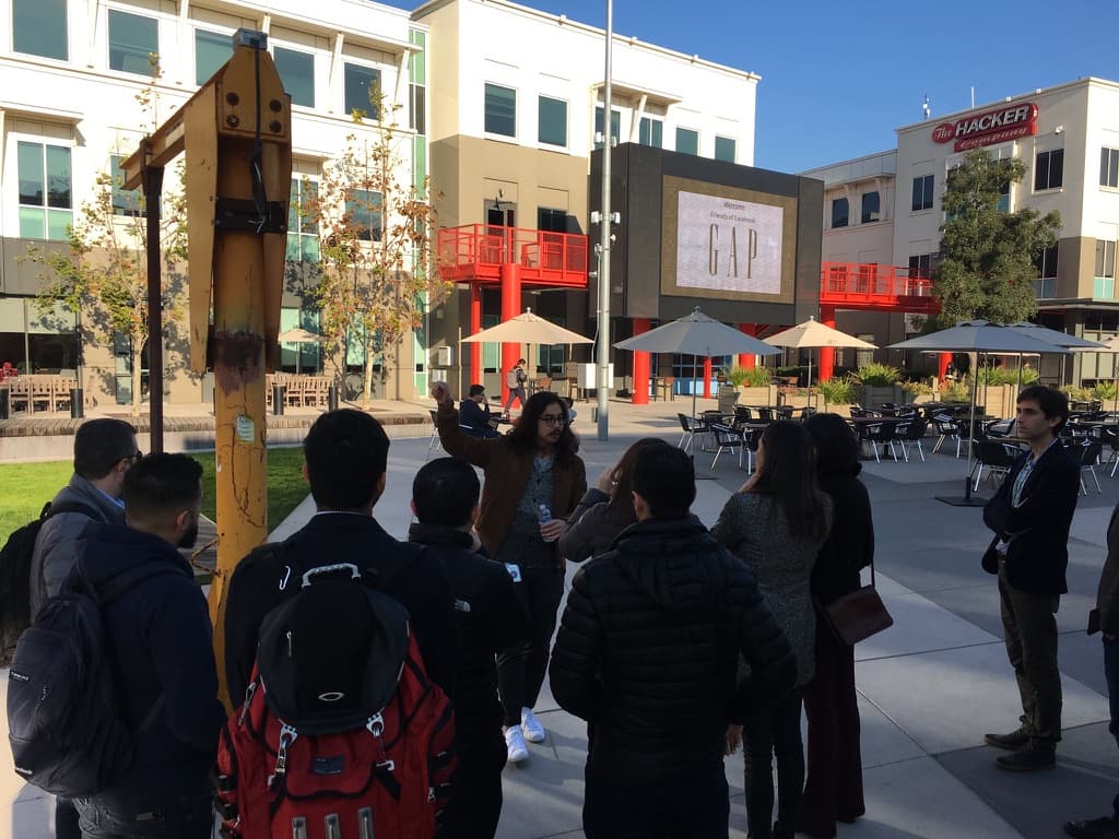 A walk around campus