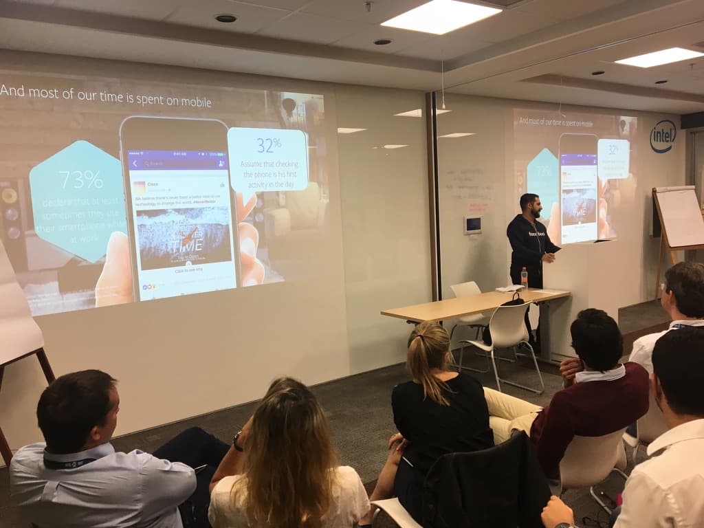 Sharing a presentation