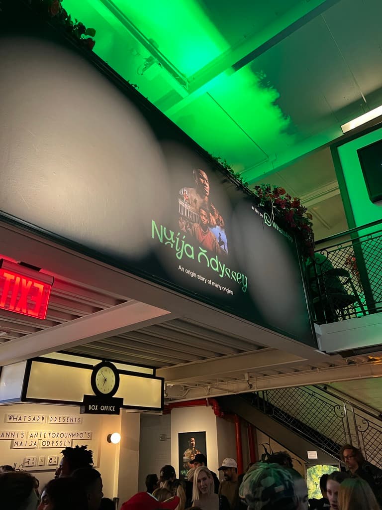At the premiere